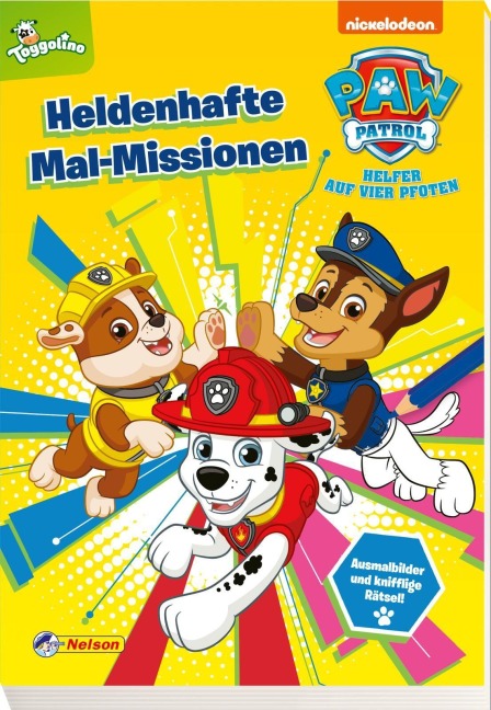 PAW Patrol: Heldenhafte Mal-Missionen - 