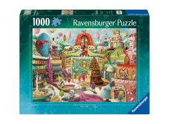 Cover-Bild zum Titel 'Erwachsenenpuzzle 1000 Teile - Zuckerstraße' von ''