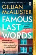 Cover-Bild zum Titel 'Famous Last Words' von 'Gillian McAllister'