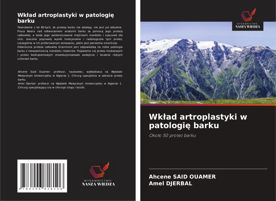 Wk¿ad artroplastyki w patologi¿ barku - Ahcene Said Ouamer, Amel Djerbal