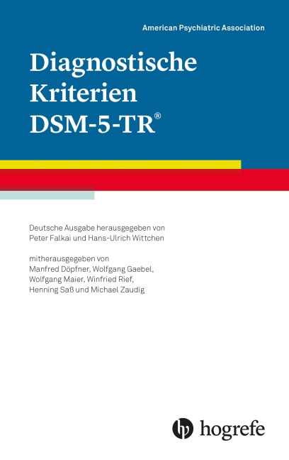 Diagnostische Kriterien DSM-5-TR® - American Psychiatric Association - APA