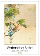 Watanabe Seitei - Japanische Tuschmalerei (Wandkalender 2026 DIN A2 hoch), CALVENDO Monatskalender - Timearts Kunstkalender