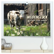 Cover-Bild zum Titel 'Weidenglück: Ein Jahr unter Kühen (hochwertiger Premium Wandkalender 2026 DIN A2 quer), Kunstdruck in Hochglanz' von 'Peter R. Stuhlmann'