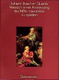 Cover-Bild zum Titel 'Versuch einer Anweisung die Flöte traversiere zu spielen' von 'Johann Joachim Quantz'