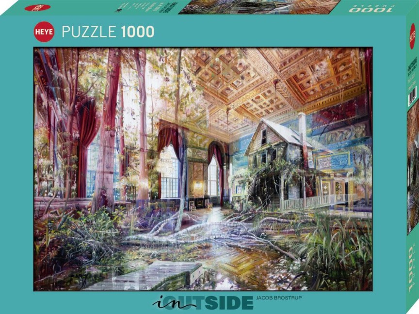 Intruding House Puzzle 1000 Teile - Jacob Brostrup