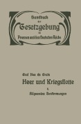 Cover-Bild zum Titel 'Heer und Kriegsflotte' von 'Hue De Grais'