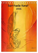 Cover-Bild zum Titel 'Spirituelle Kunst 2026 (Tischkalender 2026 DIN A5 hoch), CALVENDO Monatskalender' von 'Marita Zacharias'