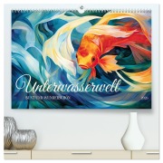 Cover-Bild zum Titel 'Unterwasserwelt, bunt und wunderschön (hochwertiger Premium Wandkalender 2026 DIN A2 quer), Kunstdruck in Hochglanz' von 'Sabine Löwer'