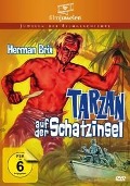 Cover-Bild zum Titel 'Tarzan auf der Schatzinsel' von 'Barry Shipman, Ridgeway Callow, Rex Taylor, Sol Shor, Norman S. Hall'