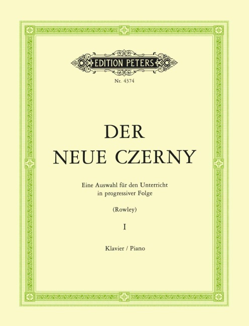Der neue Czerny 1 - Alexander Rowley