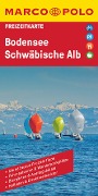 Cover-Bild zum Titel 'MARCO POLO Freizeitkarte 41 Bodensee, Schwäbische Alb 1:100.000' von ''
