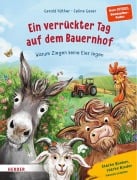 Cover-Bild zum Titel 'Ein verrückter Tag auf dem Bauernhof. Warum Ziegen keine Eier legen' von 'Gerald Hüther'