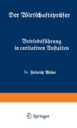 Cover-Bild zum Titel 'Betriebsführung in caritativen Anstalten' von 'Heinrich Weber'