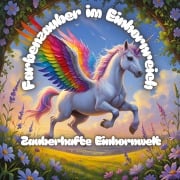 Cover-Bild zum Titel 'Farbenzauber im Einhornreich' von 'Wolfgang Fiederlein'