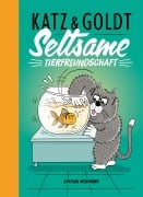 Cover-Bild zum Titel 'Seltsame Tierfreundschaft' von 'Stephan Katz, Max Goldt'