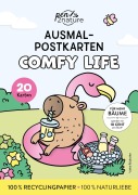 Cover-Bild zum Titel 'Comfy Life I 20 Ausmal-Postkarten' von ''