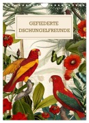 Cover-Bild zum Titel 'Gefiederte Dschungelfreunde (Wandkalender 2026 DIN A4 hoch), CALVENDO Monatskalender' von ''