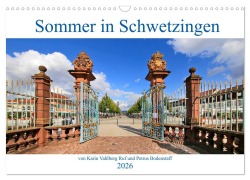 Cover-Bild zum Titel 'Sommer in Schwetzingen von Karin Vahlberg Ruf und Petrus Bodenstaff (Wandkalender 2026 DIN A3 quer), CALVENDO Monatskalender' von 'Petrus Bodenstaff Karin Vahlberg Ruf'