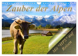 Cover-Bild zum Titel 'Zauber der Alpen (Wandkalender 2026 DIN A4 quer), CALVENDO Monatskalender' von 'Heinz-Peter Schwerin'