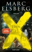 Cover-Bild zum Titel 'EDEN - Wenn das Sterben beginnt' von 'Marc Elsberg'
