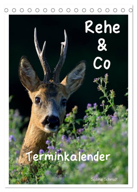 Rehe & Co / Planer (Tischkalender 2027 DIN A5 hoch), CALVENDO Monatskalender - Sabine Schmidt