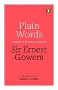 Cover-Bild zum Titel 'Plain Words' von 'Ernest Gowers'