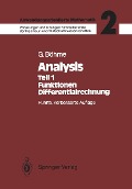 Analysis - Gert Böhme