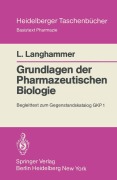 Cover-Bild zum Titel 'Grundlagen der Pharmazeutischen Biologie' von 'Liselotte Langhammer'