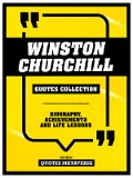 Cover-Bild zum Titel 'Winston Churchill - Quotes Collection: Biography, Achievements And Life Lessons' von 'Quotes Metaverse'