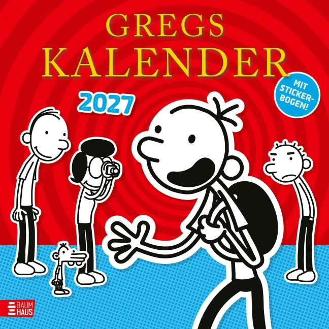Gregs Kalender 2027 - Jeff Kinney