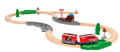 Cover-Bild zum Titel 'BRIO World - 36102 Zugset mit Rückziehmotor | Zugset-Zubehör für Kinder ab 3 Jahren' von ''