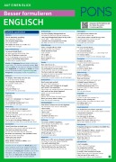 Cover-Bild zum Titel 'PONS Besser formulieren auf einen Blick Englisch' von ''