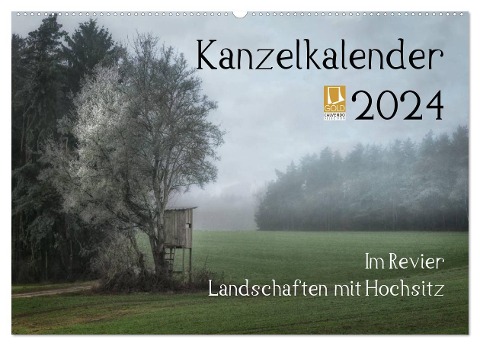 Kanzelkalender 2024 (Wandkalender 2024 DIN A2 quer), CALVENDO Monatskalender - Hans Zitzler