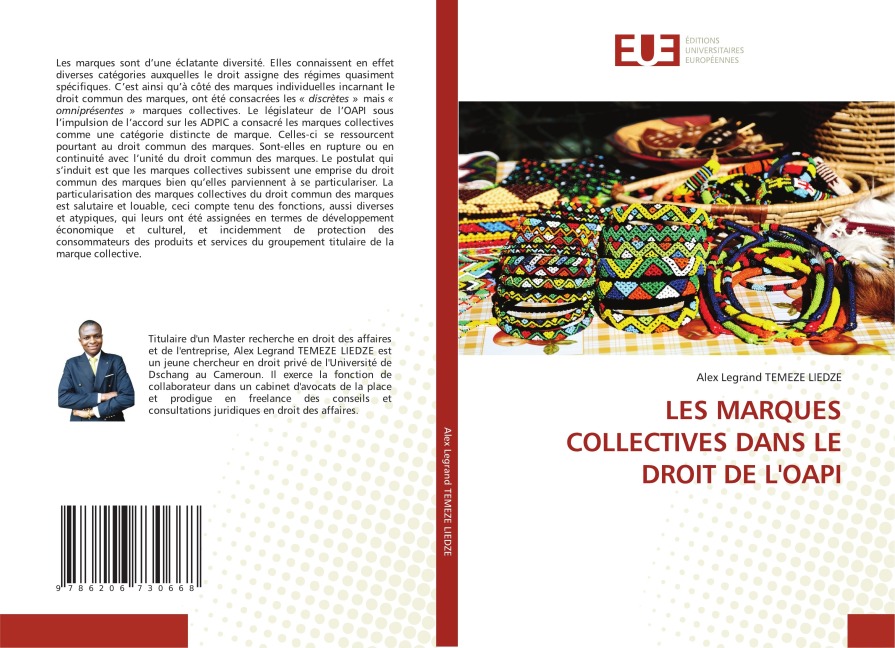 LES MARQUES COLLECTIVES DANS LE DROIT DE L'OAPI - Alex Legrand Temeze Liedze