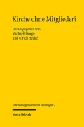 Cover-Bild zum Titel 'Kirche ohne Mitglieder?' von ''