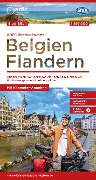 ADFC-Radtourenkarte BEL 1 Belgien Flandern 1:150.000, reiß- und wetterfest, E-Bike geeignet, GPS-Tracks Download, mit Kilometer-Angaben - 