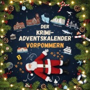 Cover-Bild zum Titel 'Der Krimi-Adventskalender Vorpommern' von 'Sophia Schmid'