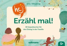 Cover-Bild zum Titel 'Hej! Erzähl mal! Kinder-Edition' von 'Karoline Grix, Simone Wiepking'