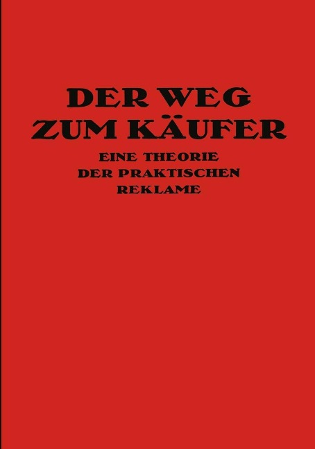 Der Weg Zum Käufer - Kurt Th. Friedlaender