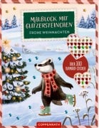 Cover-Bild zum Titel 'Malblock mit Glitzersteinchen - Frohe Weihnachten!' von ''