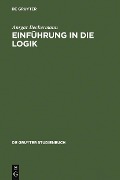 Cover-Bild zum Titel 'Einführung in die Logik' von 'Ansgar Beckermann'