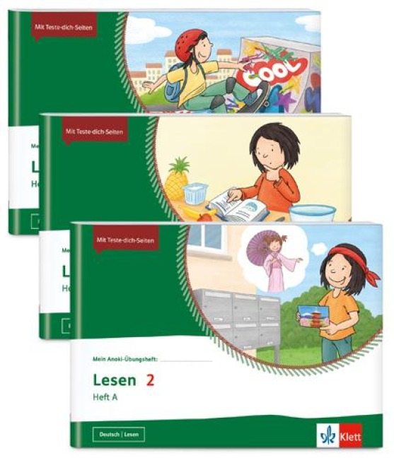 Mein Anoki-Übungsheft - Paket Lesen 2 -