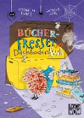 Cover-Bild zum Titel 'Bücherfresser und Dachbodenspuk' von 'Cornelia Funke'