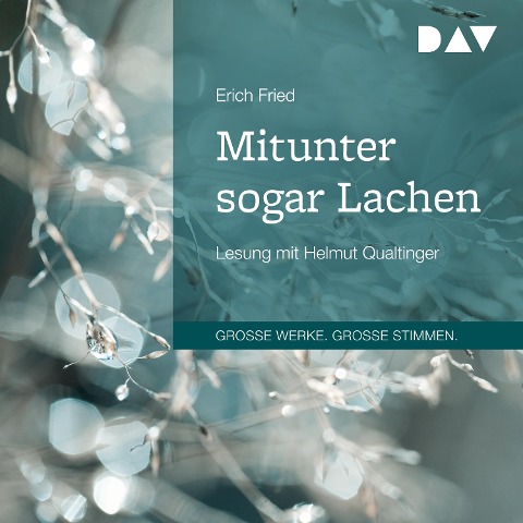 Mitunter sogar Lachen - Erich Fried