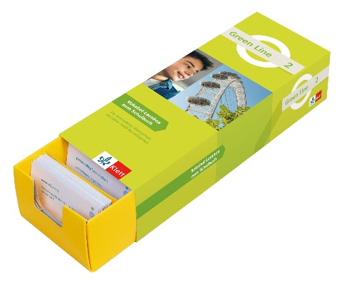 Green Line 2 (ab 2021) Klasse 6 Vokabel-Lernbox zum Schulbuch - 