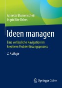 Cover-Bild zum Titel 'Ideen managen' von 'Ingrid Ute Ehlers, Annette Blumenschein'
