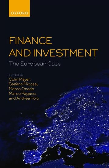 Finance and Investment: The European Case - 