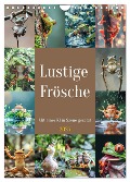 Lustige Frösche (Wandkalender 2025 DIN A4 hoch), CALVENDO Monatskalender - Steffen Gierok-Latniak