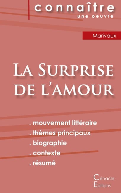 Fiche de lecture La Surprise de l'amour de Marivaux (Analyse littéraire de référence et résumé complet) - Marivaux