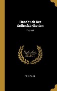 Cover-Bild zum Titel 'Handbuch Der Seifenfabrikation; Volume 1' von 'F. Eichbaum'